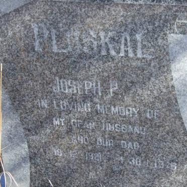 PLUSKAL Joseph P. 1921-1976