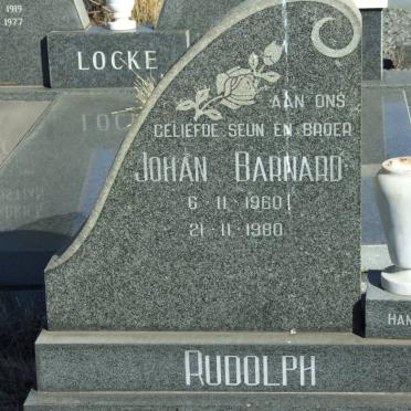 RUDOLPH Johan Barnard 1960-1980