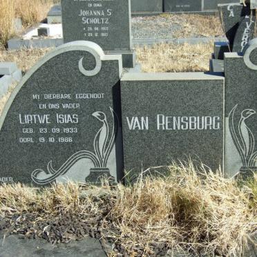 RENSBURG Lirtwe Isias, van 1933-1986