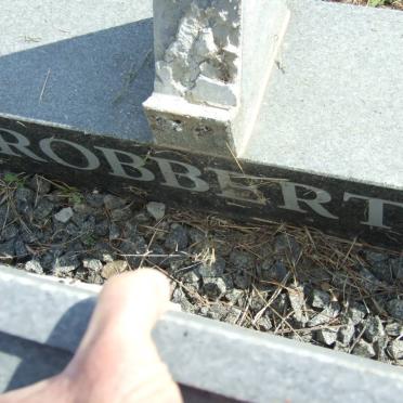 ROBBERTS Francois Alwyn 1923-2006