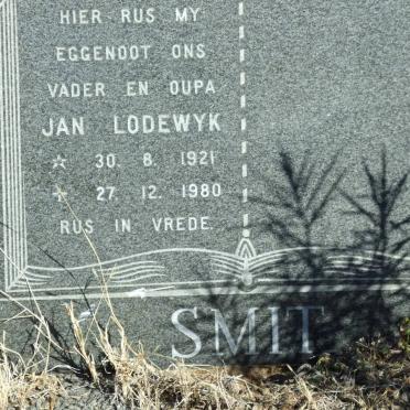 SMIT Jan Lodewyk 1921-1980