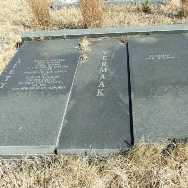 VERMAAK Willem 1929- &amp; Aletta Maria Catharina 1932-1985