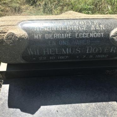 DOYER Wilhelmus 1917-1982