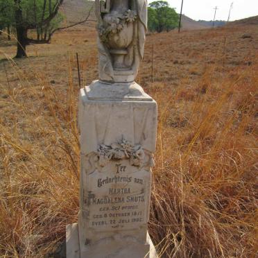 SMUTS Martha Magdalena nee SCHOEMAN 1871-1902