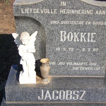 JACOBSZ Bokkie 1973-1982