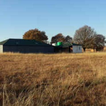 Mpumalanga, ERMELO district, Morgenzon, Holland 471_03, Feesterrein, farm cemetery
