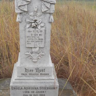 STEENKAMP Engela Adriana nee DE JAGER 1844-1870