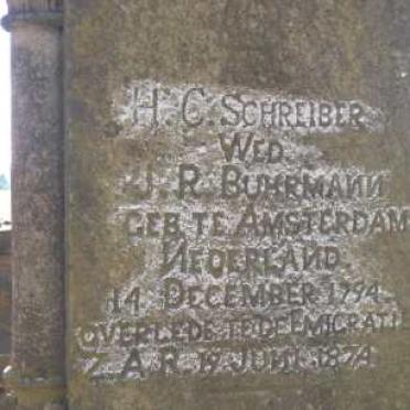 Mpumalanga, ERMELO district, De Emigratie 327 IT, farm cemetery