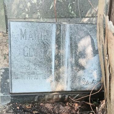 GLUTZ Marie Madeline Katherine nee HORMANN 1894-1983