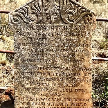 Mpumalanga, ERMELO district, Ermelo, Holbank 265, farm cemetery