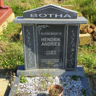 BOTHA Hendrik Andries 1956-2012