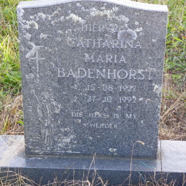 BADENHORST Catharina Maria 1927-1992