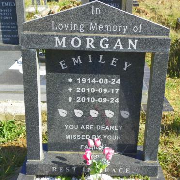 MORGAN Emiley 1914-2010