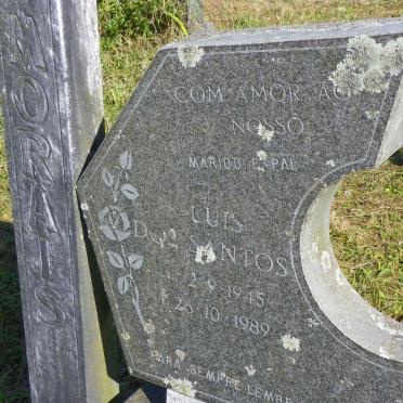 MORAIS Luis Dos Santos 1945-1989