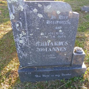 ROUX Gerhardus Johannes 193?-1990