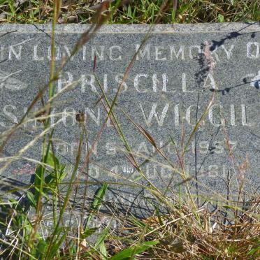 WIGGILL Priscilla Simone 1957-1961