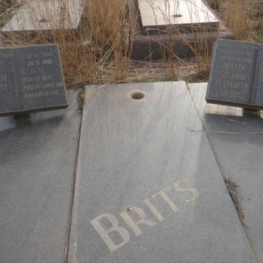 BRITS William Robert 1906-1982 &amp; Hester Susanna Elizabeth JACOBS 1911-1981