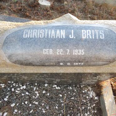 BRITS Christiaan J. 1935-1973