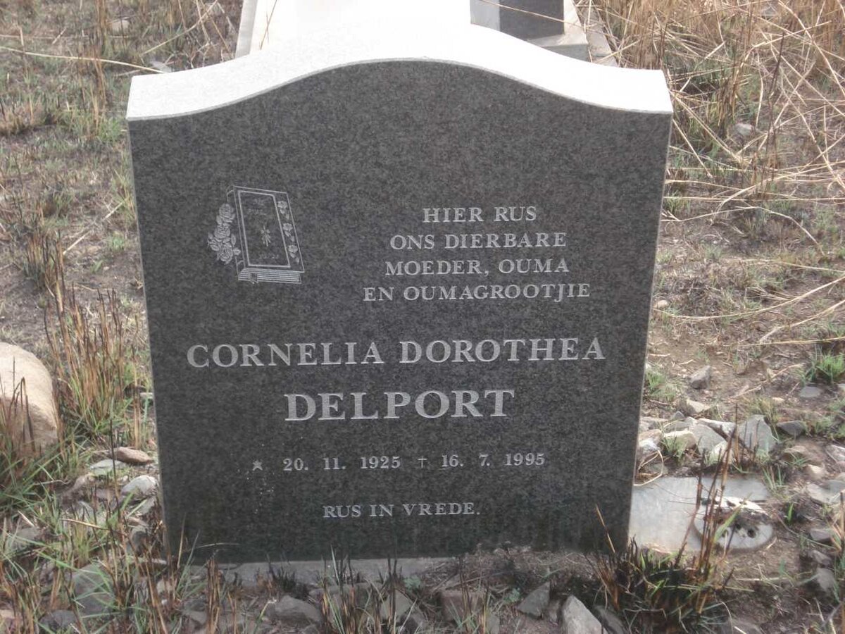 DELPORT Cornelia Dorothea 1925-1995
