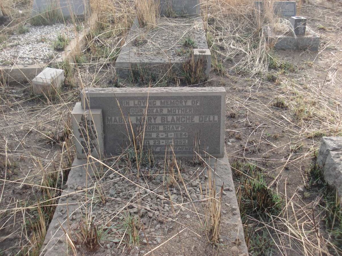 DELL Mabel Mary Blanche 1884-1953