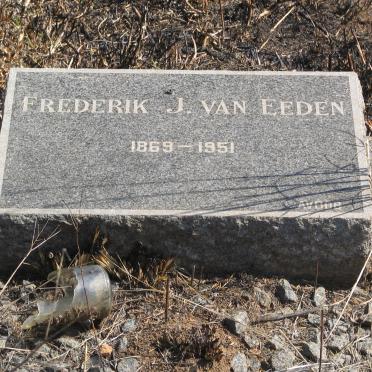 EEDEN Frederik J., van 1869-1951