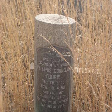 FOURIE Phillipus Cornelius 1925-1965