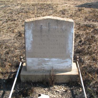 HEEVER Rachel Cornelia, van den, nee DOUGLAS 1883-1944