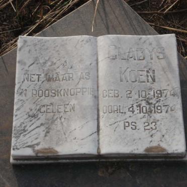 KOEN Gladys 1974-1974