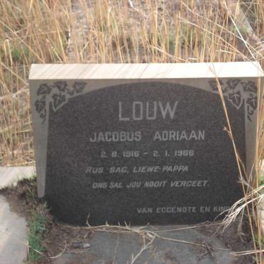LOUW Jacobus Adriaan 1916-1966