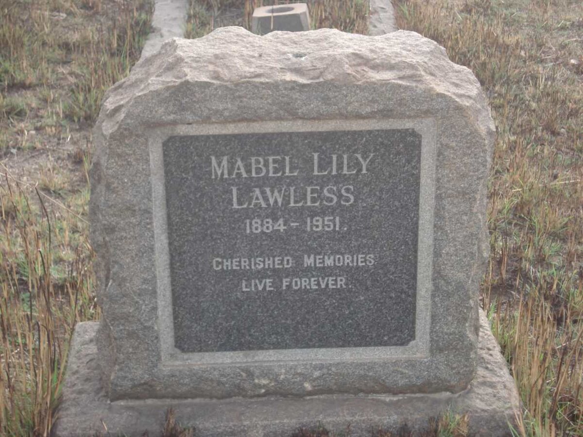 LAWLESS Mabel Lily 1884-1951