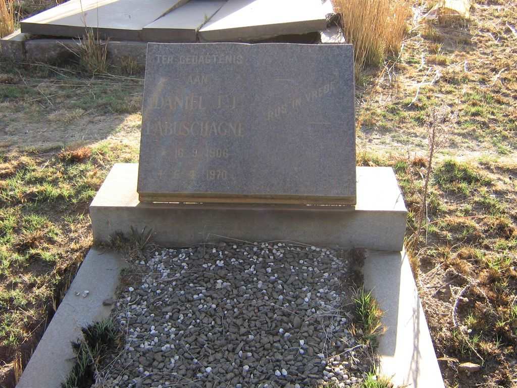 LABUSCHAGNE Daniel  J.J. 1906-1970