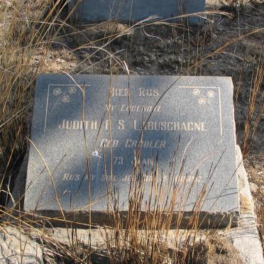 LABUSCHAGNE Judith F.S. nee GROBLER 