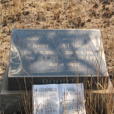 ROODT S.P. 1895-1949 &amp; A.E. 1898-1970 :: ROODT Dan 1921-1941
