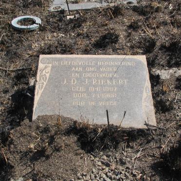 RIEKERT J.D.J. 1887-1966