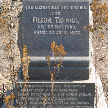 TEENGS Freda 1900-1925