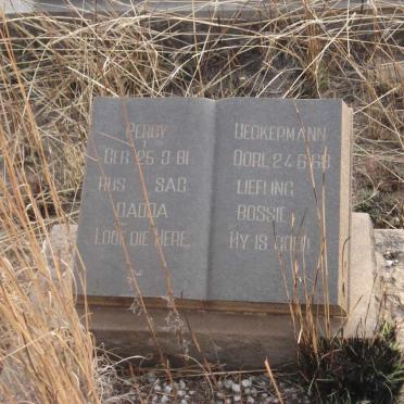 UECKERMANN Percy 1881-1968