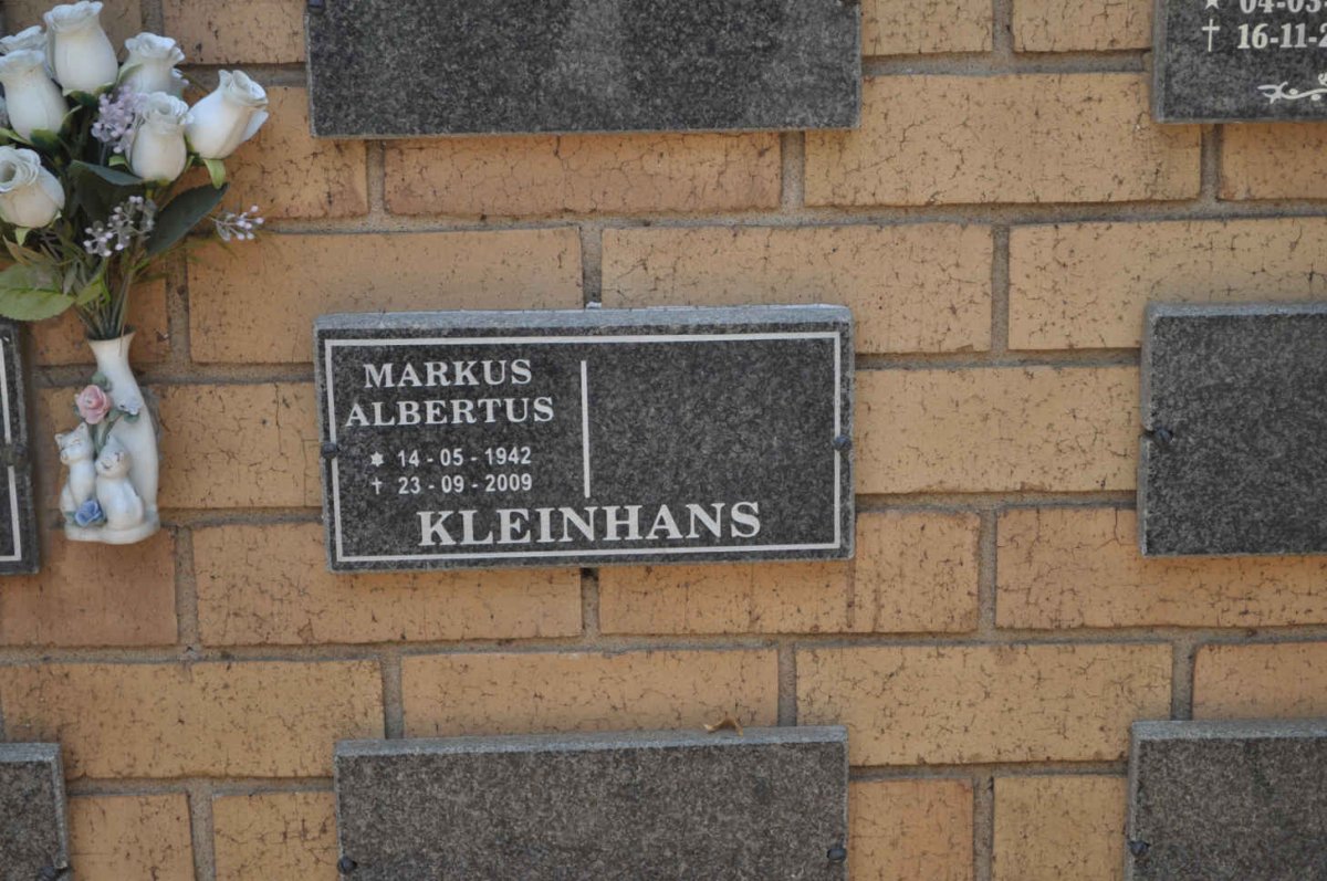 KLEINHANS Markus Albertus 1942-2009