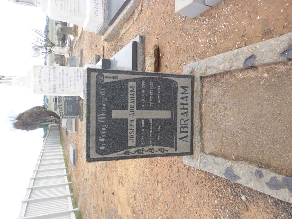 ABRAHAM Joseph 1903-1960