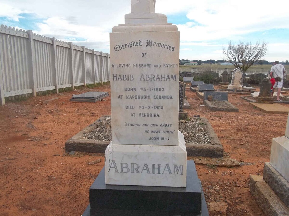 ABRAHAM Habib 1883-1960