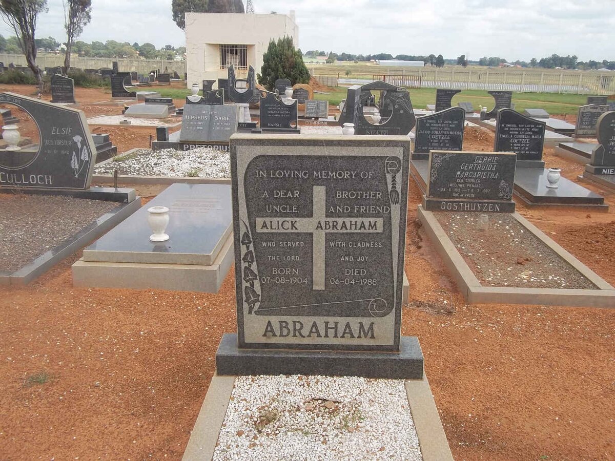 ABRAHAM Alick 1904-1988