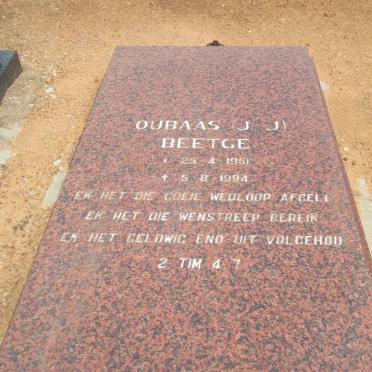 BEETGE J.J. 1951-1994