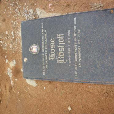 BOSHOFF Kosie 1995-2001