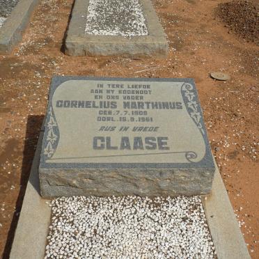 CLAASE Cornelius Marthinus 1909-1961