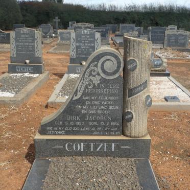 COETZEE Dirk Jacobus 1933-1964