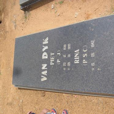 DYK P.J., van 1939-1999 &amp; P.S.C. 1942-