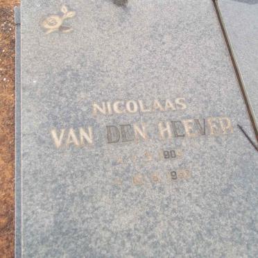 HEEVER Nicolaas, van den 1909-1950