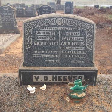 HEEVER Johannes Francois, v.d. 1866-1954 &amp; Hester Catharina LOMBAARD 1878-1950