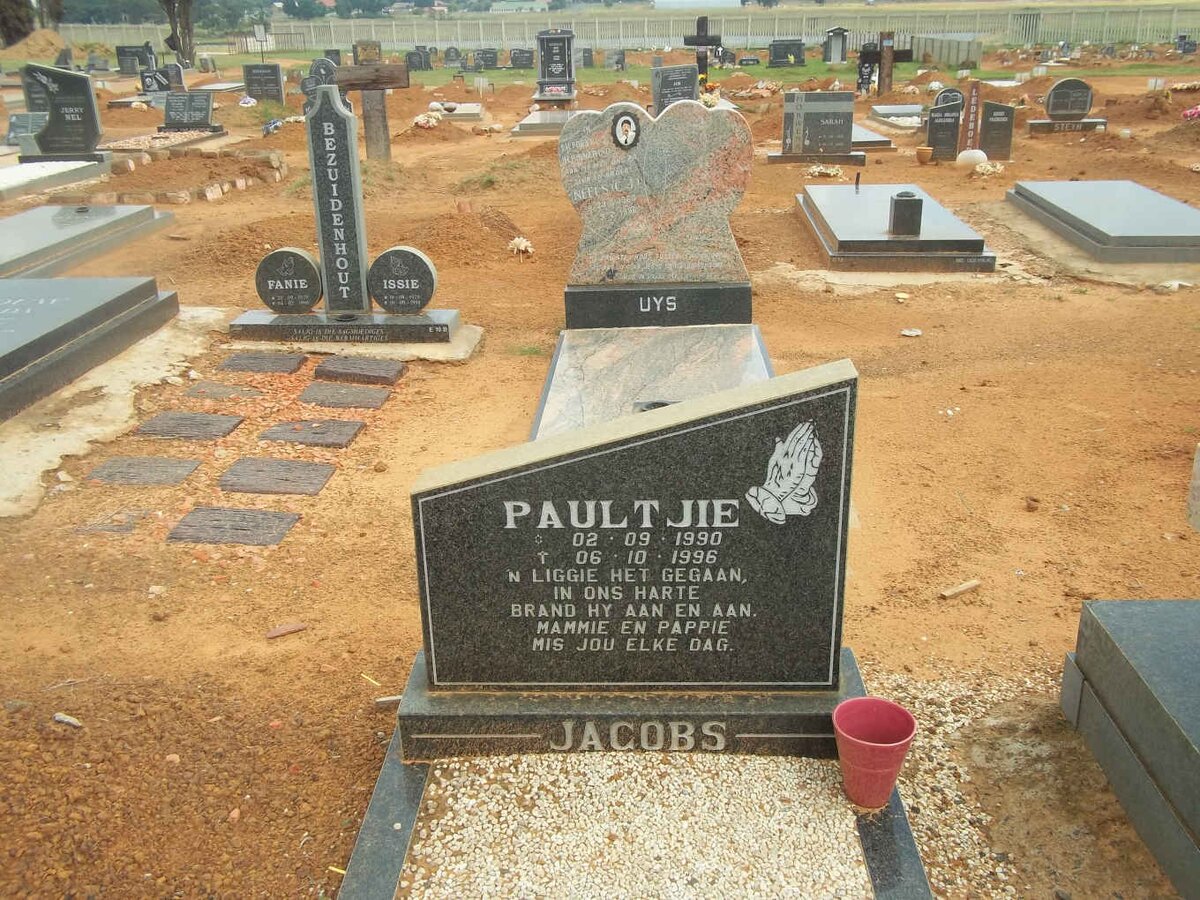 JACOBS Paultjie 1990-1996