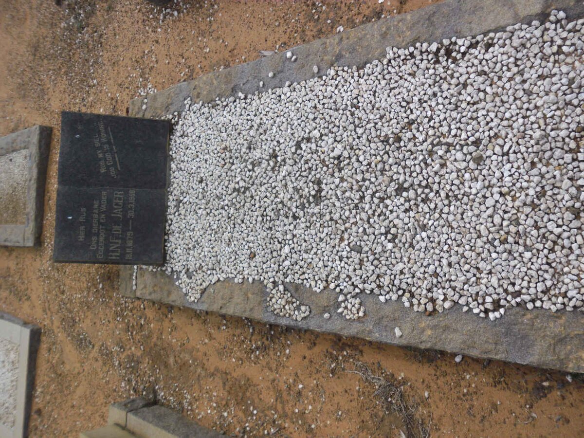 JAGER H.N.F., de 1879-1958