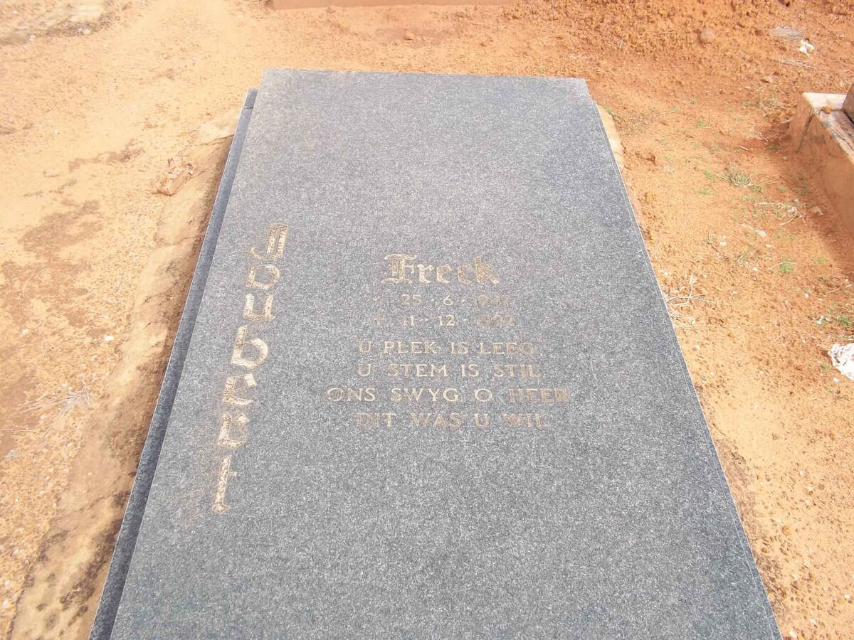 JOUBERT Freek 1947-1992